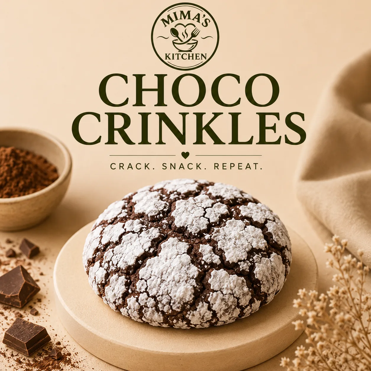 CHOCOLATE CRINKLES SOLO
